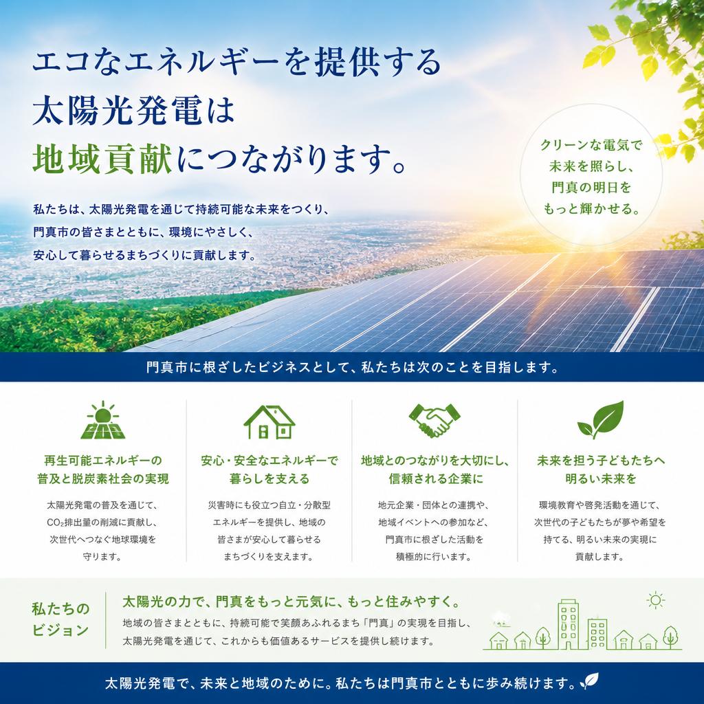 門真市での地域貢献